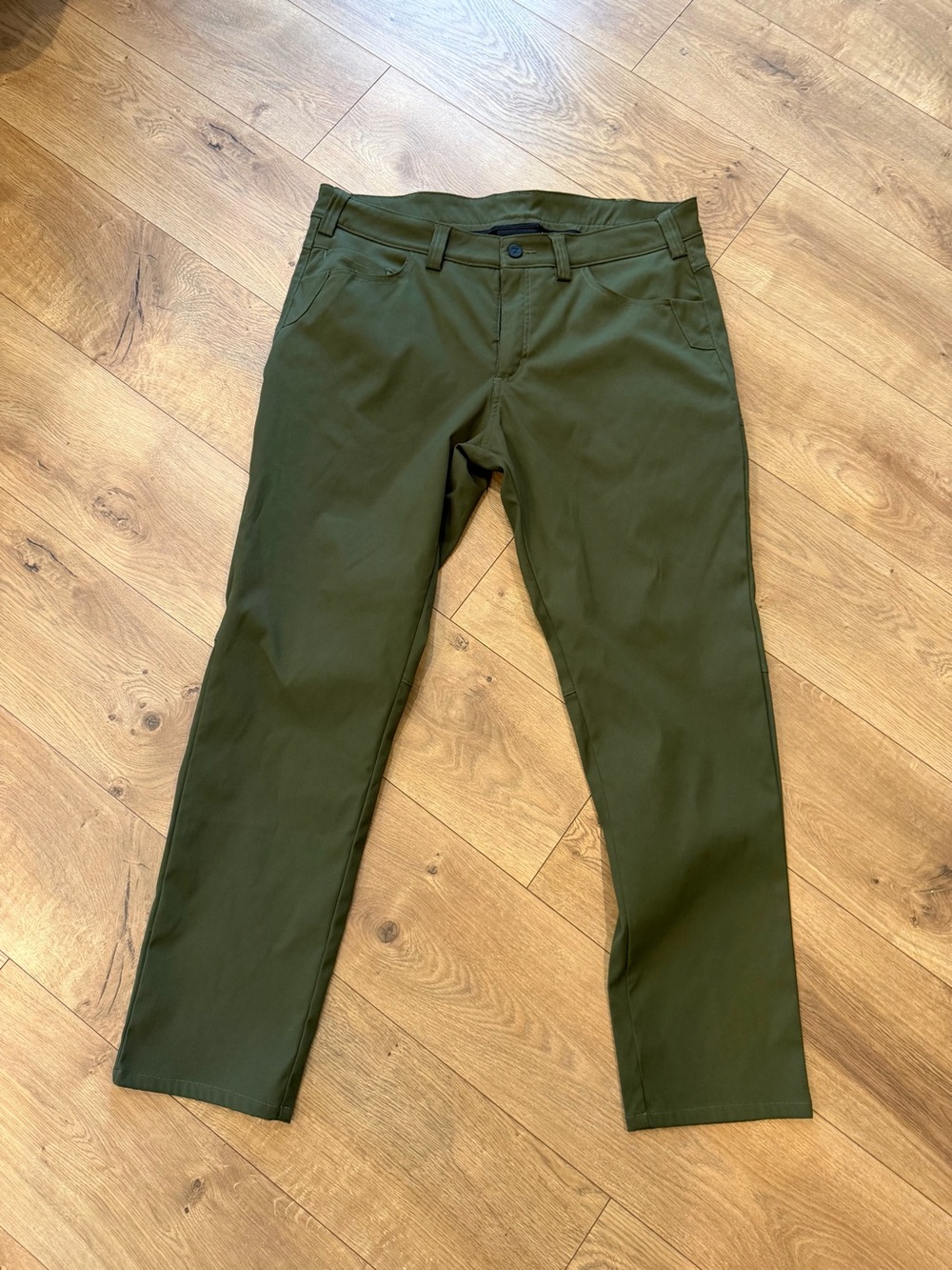 Truewerk EDO WerkPant Men's 38 Regular Olive Green Tech Work Pants 38x32